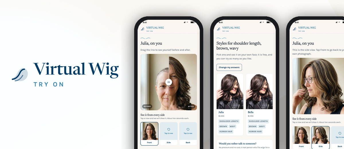 Virtual Wig Try On