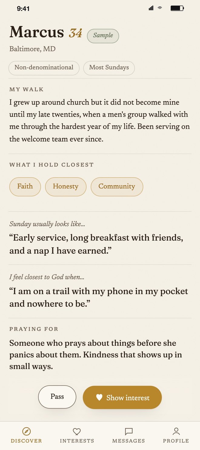 A member's walk, values and prompt answers