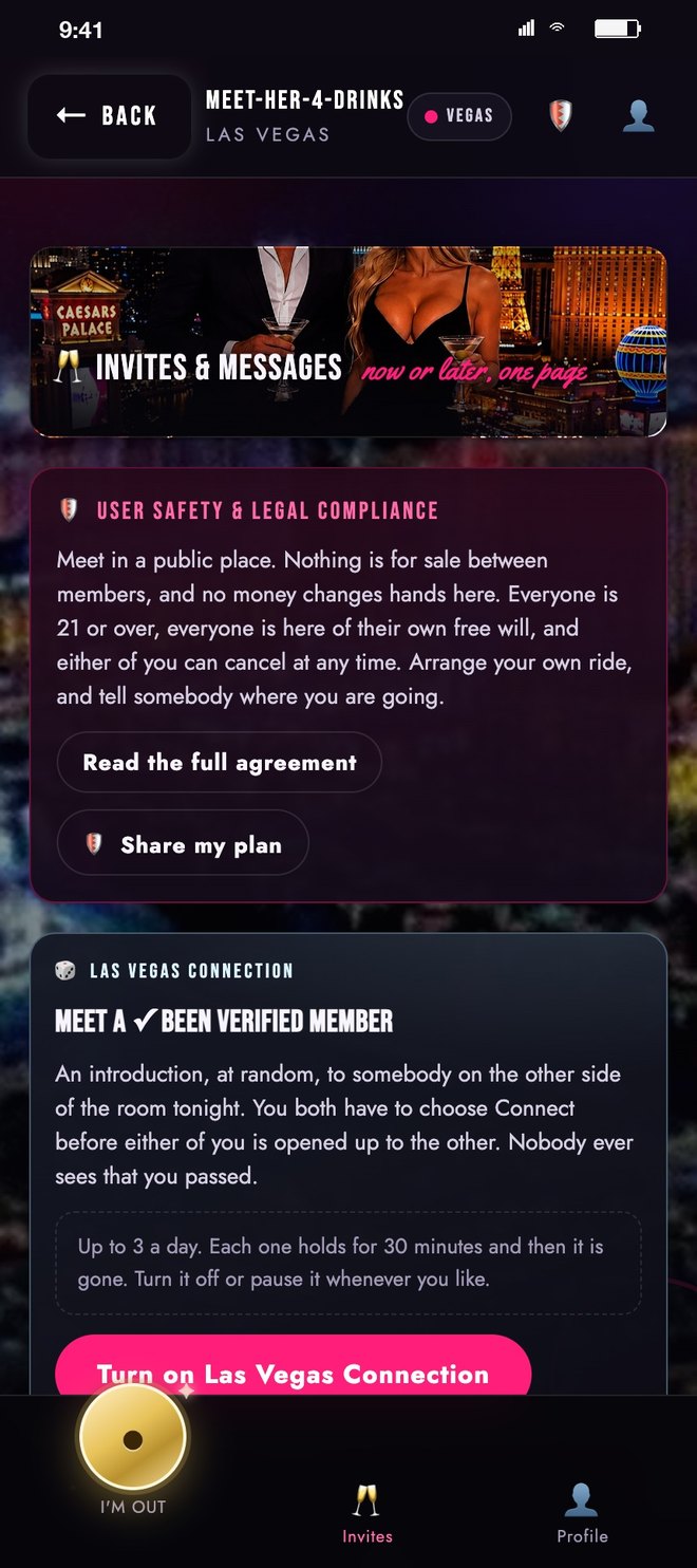 Invites and messages