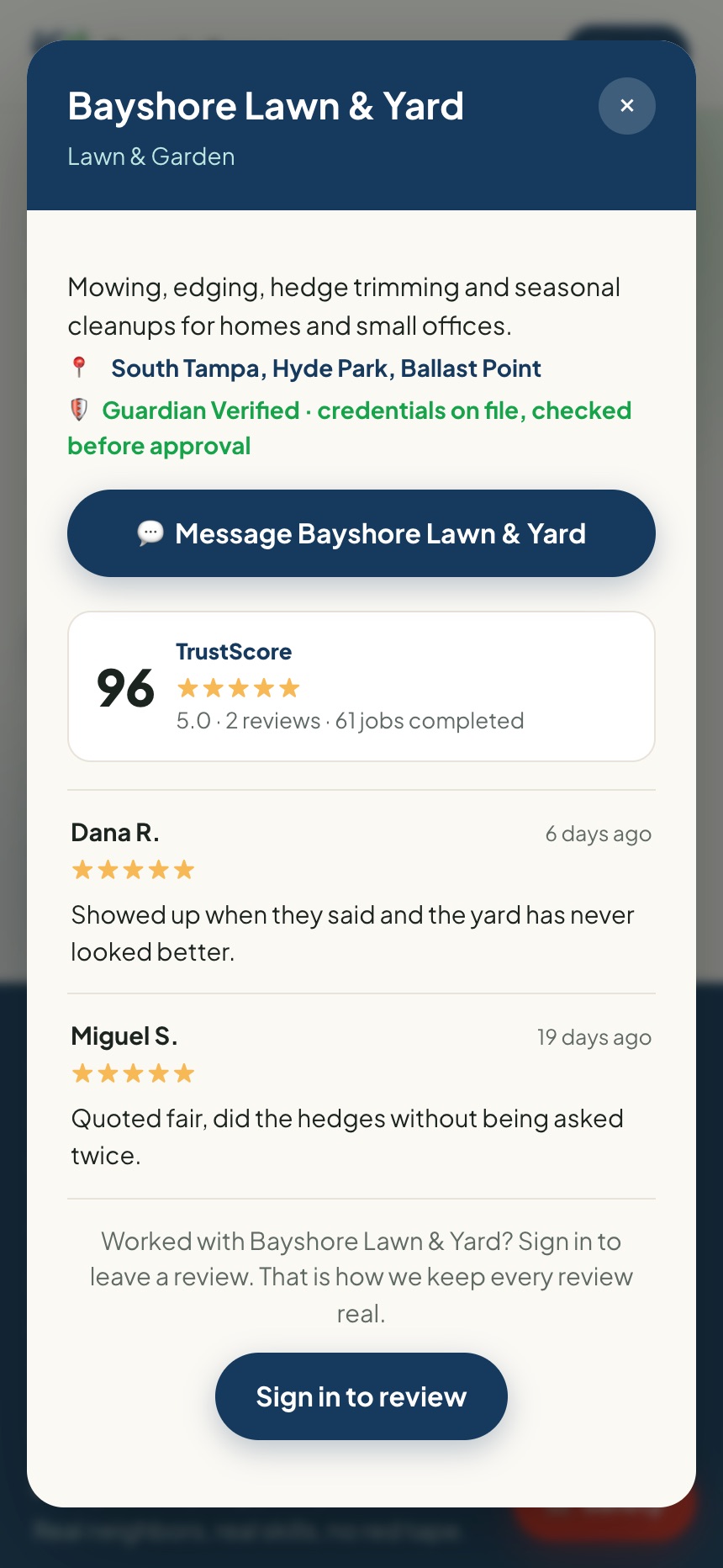 TrustScore